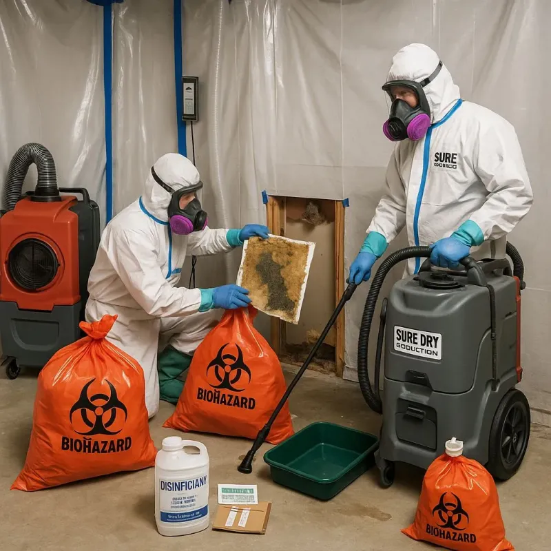 Contaminated Water Handling Protocols process in Tunica, MS