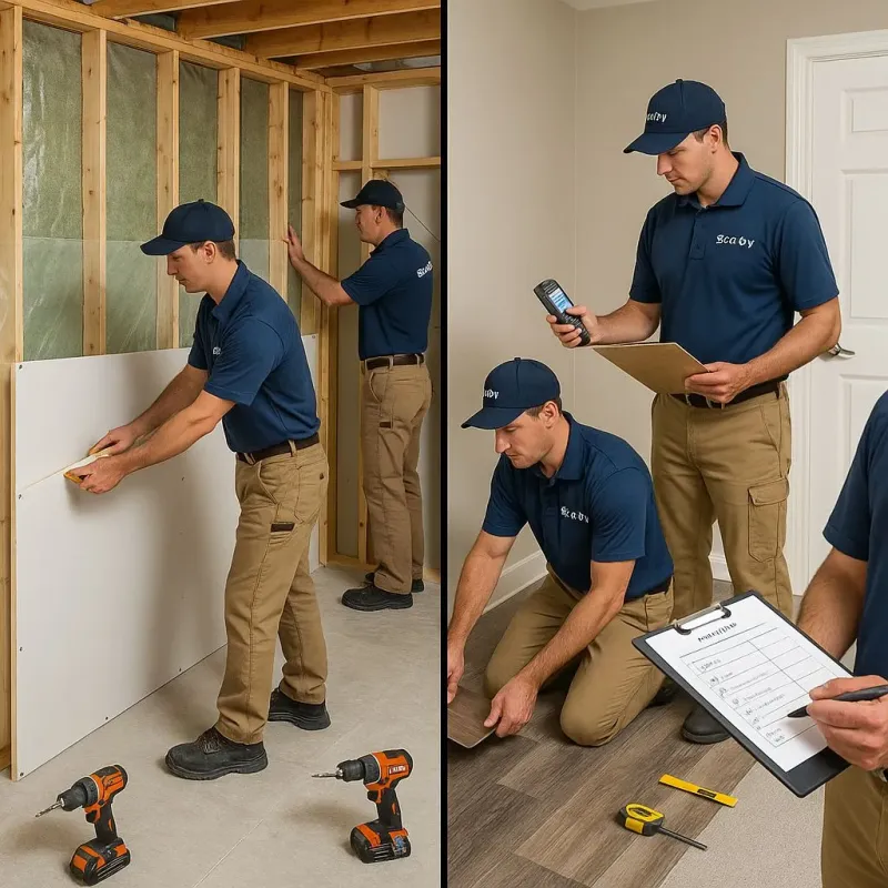 Repairs and Reconstruction process in Tunica, MS