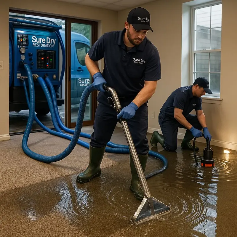 Water Extraction and Removal process in Tunica, MS